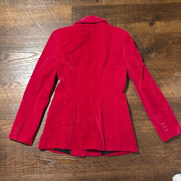 STEVEN MADDEN VELVET BLAZER SIZE S - Picture 2 of 2